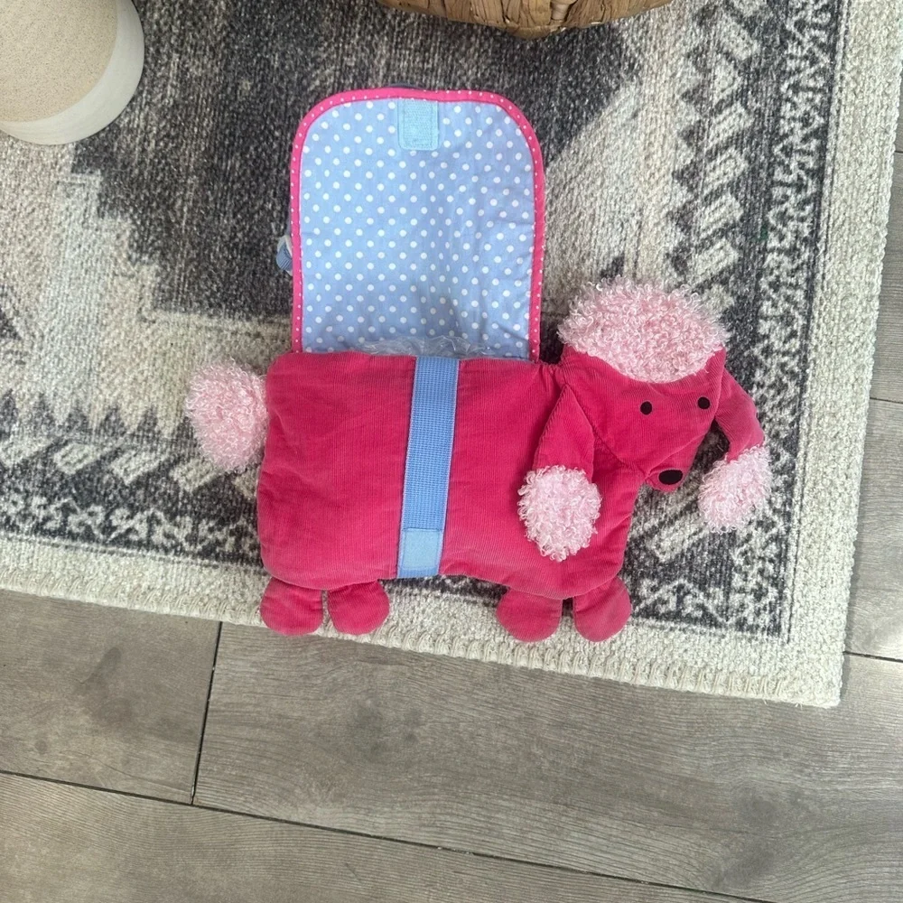 NABCo North American Bear Co. Pink Poodle Goody Bag Purse